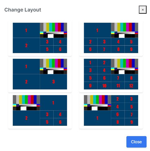 Change Layout View